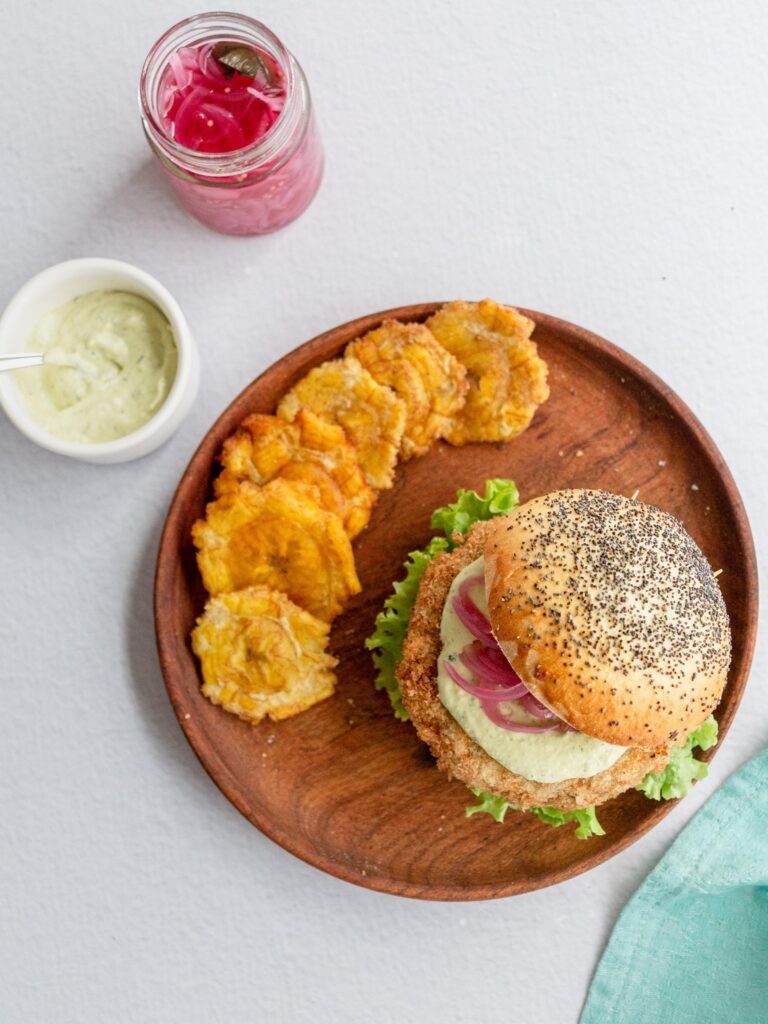 Hamburguesa de pescado